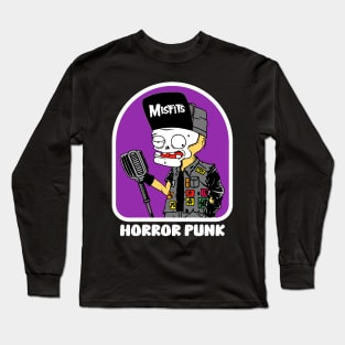 funny horror punk Long Sleeve T-Shirt